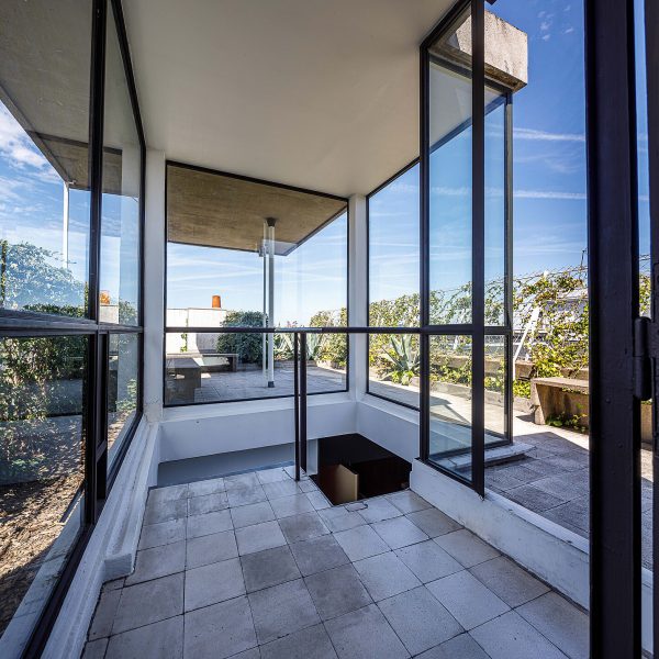 Toit-terrasse de l'Appartement-Atelier de Le Corbusier © FLC / ADAGP / F.Betsch