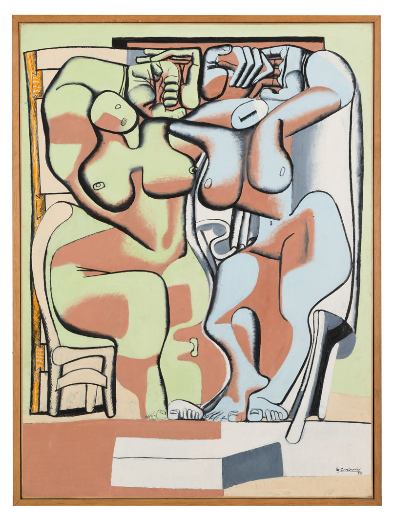 Deux femmes debout à la chaise, 1936
© FLC/ADAGP