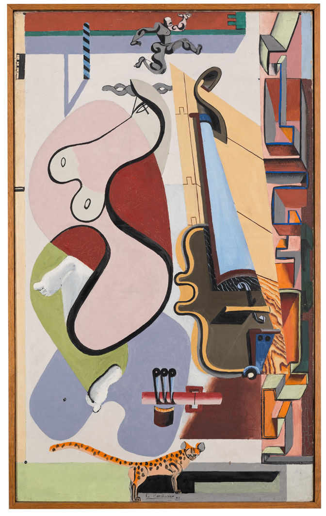 La danseuse et le petit félin, 1932
© FLC/ADAGP