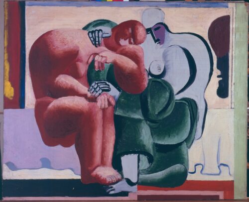 Deux femmes assises, 1929 © FLC/ADAGP