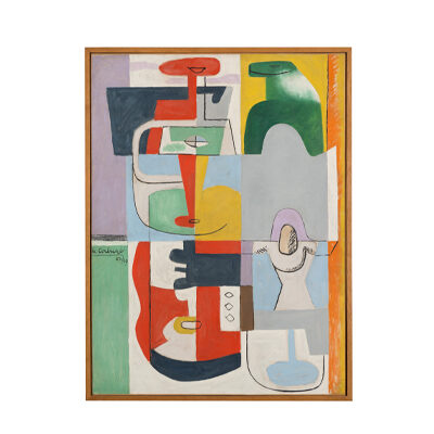 Le Corbusier, Deux bouteilles et le coquetier, 1939 © FLC / ADAGP