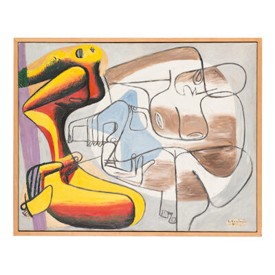 Le Corbusier, Deux figures, 1947 © FLC / ADAGP