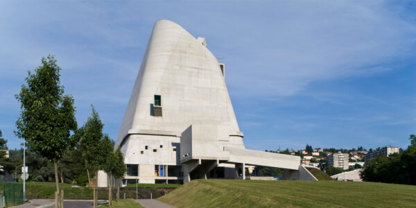 Le Corbusier, Église de Firminy © FLC / ADAGP / Olivier Martin-Gambier