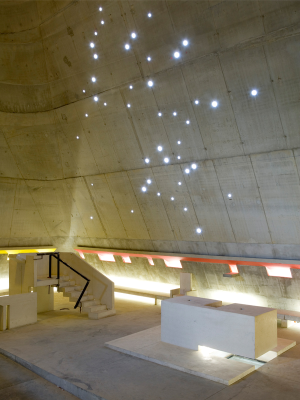 Le Corbusier, Église de Firminy © FLC / ADAGP / Olivier Martin-Gambier