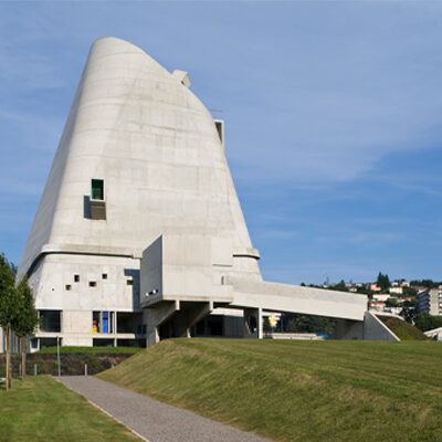 Le Corbusier, Église de Firminy © FLC / ADAGP / Olivier Martin-Gambier