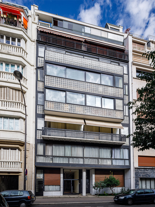Le Corbusier, Immeuble Molitor © FLC / ADAGP / Frédéric Betsch