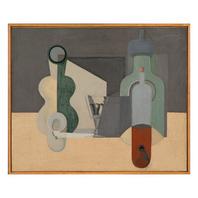 Le Corbusier, La bouteille de vin orange, 1922 © FLC / ADAGP