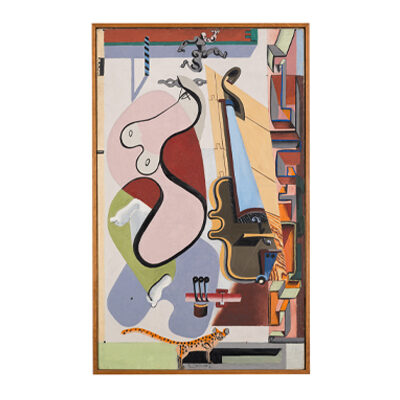 Le Corbusier, La danseuse et le petit félin, 1932 © FLC / ADAGP