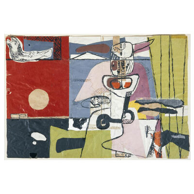 Le Corbusier, Le taureau trivalent (projet pour tapisserie), 1958 © FLC / ADAGP