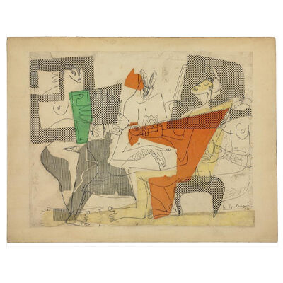 Le Corbusier, L'Ennui régnait au dehors !, 1950 © FLC / ADAGP