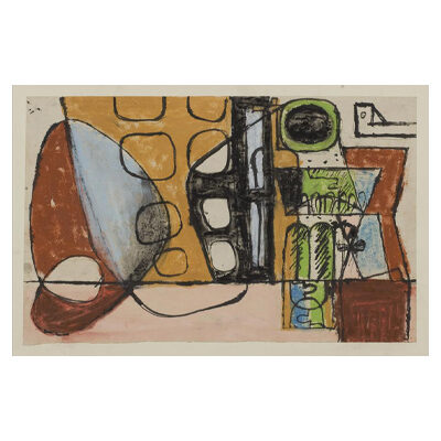 Le Corbusier, Nature morte projet pour tapisserie, 1956 © FLC / ADAGP