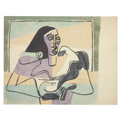 Le Corbusier, Portrait de femme en buste , 1940 © FLC / ADAGP