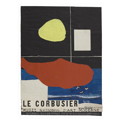 Le Corbusier, Projet d'affiche pour exposition - Paris 1962-63, 1962 © FLC / ADAGP