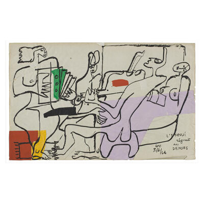 Le Corbusier, Quatre musiciennes L'ennui régnait au dehors, 1964 © FLC / ADAGP