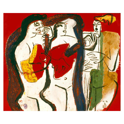 Le Corbusier, Trois femmes debout, 1956 © FLC / ADAGP