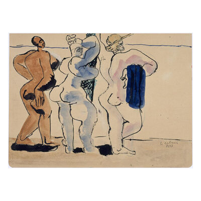 Le Corbusier, Trois femmes debout de dos, 1933 © FLC / ADAGP