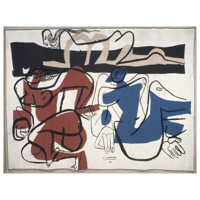 Le Corbusier, Trois femmes sur fond blanc, 1950 © FLC / ADAGP