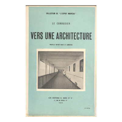 Le Corbusier, Vers une Architecture © FLC / ADAGP