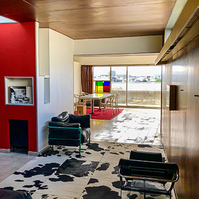 Appartement-Atelier de Le Corbusier © FLC / ADAGP / Frédéric Betsch