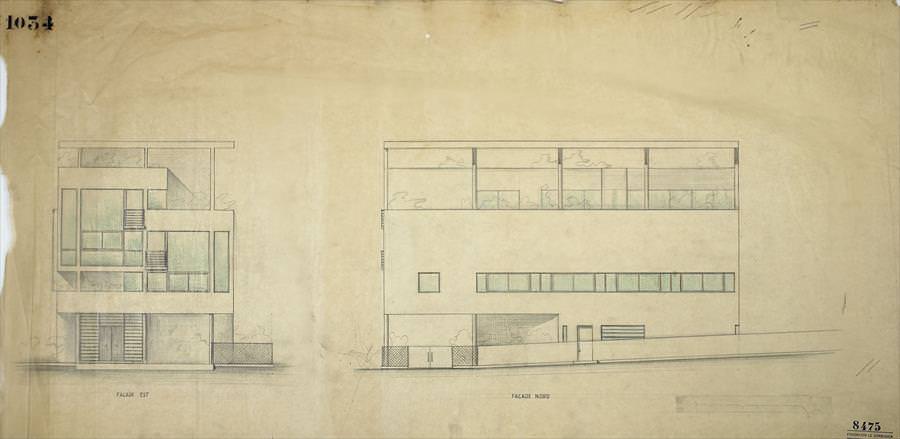 Achievements > Baizeau Villa, Carthage, Tunisia, 1928 - Fondation Le ...