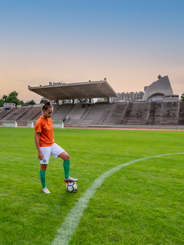 Stade Firminy © FLC / ADAGP / Yohann Merlevede
