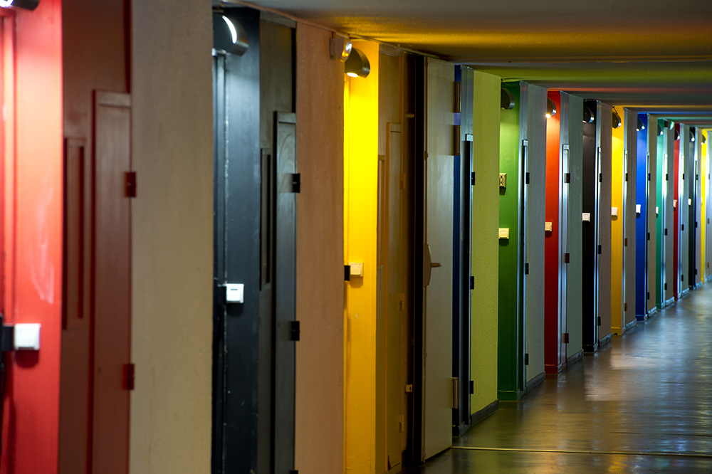 Unité d'habitation de Firminy, rue intérieure © FLC / ADAGP / Jean-Jacques Gelbart