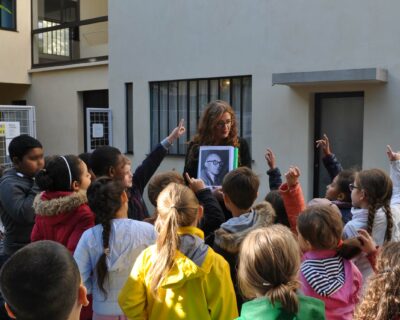 Une visite scolaire à la Maison La Roche © FLC / ADAGP