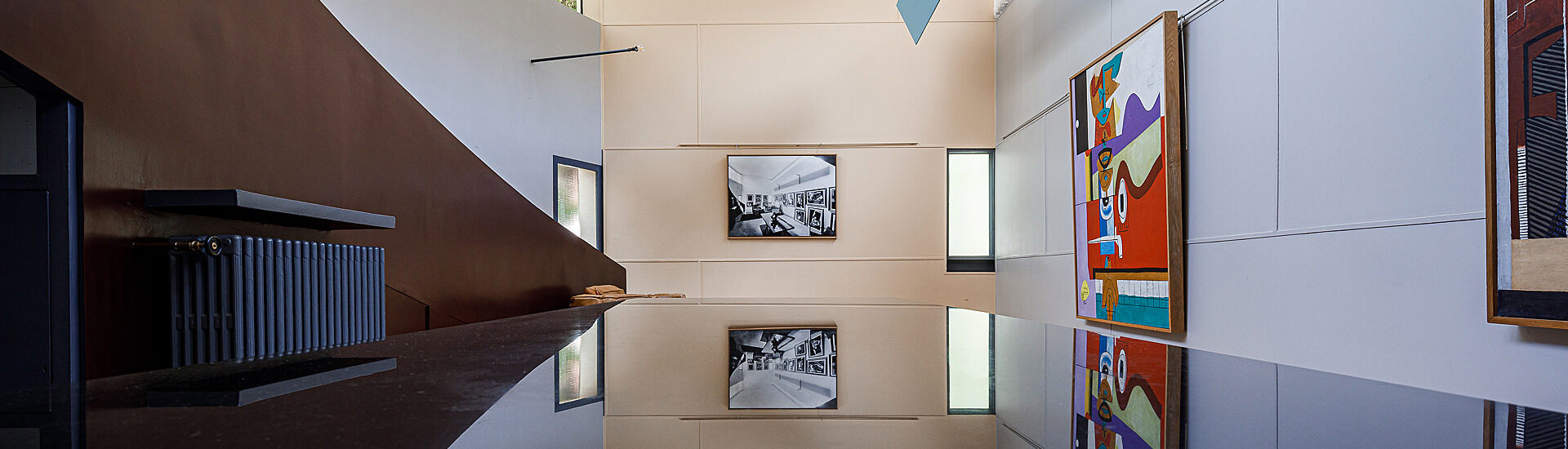 Maison La Roche, galerie © FLC / ADAGP / F.Betsch