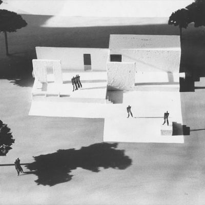 Cultural center, Fort-Lamy, Tchad, 1960