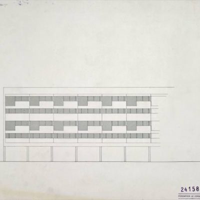 Étude 2,26 x 2,26, Roquebrune-Cap-Martin, France, 1956