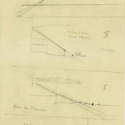 Study for a stadium, Not located, 1922