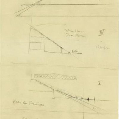 Étude pour un stade, Sans lieu, 1922