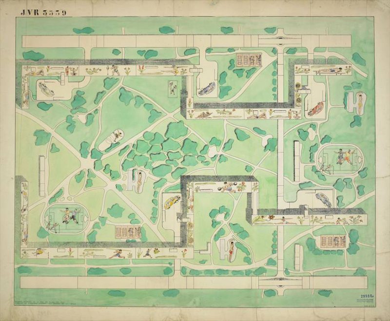 Radiant City game, Not located, 1938