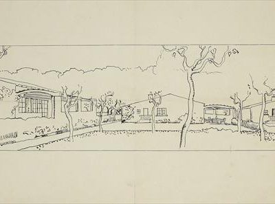 Workers’ housing, Le Pont Vert, Ecouen, France, 1920