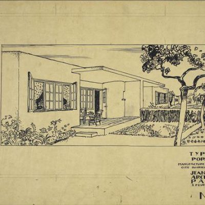 Workers’ housing, Saint Gobain factory, Thourotte, France, 1920