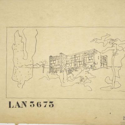 Houses for engineers and foremen, S.P.A., Lannemezan, France, 1940