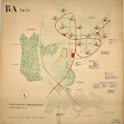 Urban planning Bat’a, Hellocourt, France, 1935