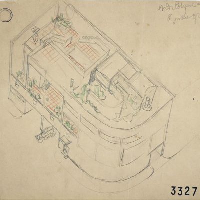 Villa of the princess of Polignac, Neuilly-sur-Seine, France, 1926