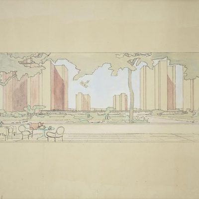 Ville contemporaine de trois millions d'habitants, Sans lieu, 1922