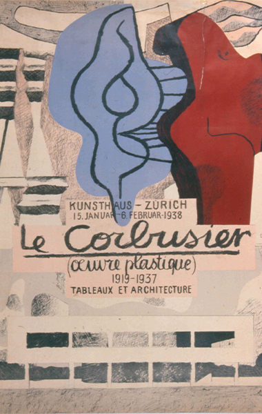 Exposition Le Corbusier Œuvre plastique à Zurich © FLC / ADAGP