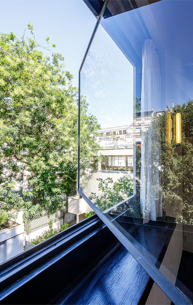 Maison La Roche, fenêtre © FLC / ADAGP / Frédéric Betsch