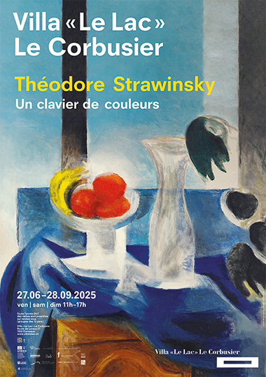 ThéodoreStrawinsky — un clavier de couleurs. Affiche.