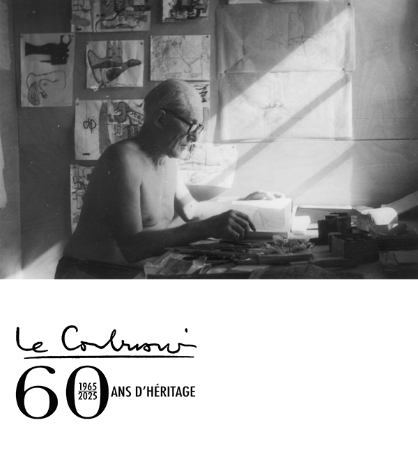 Le Corbusier à Roquebrune-Cap-Martin © FLC / ADAGP / Lucien Hervé
