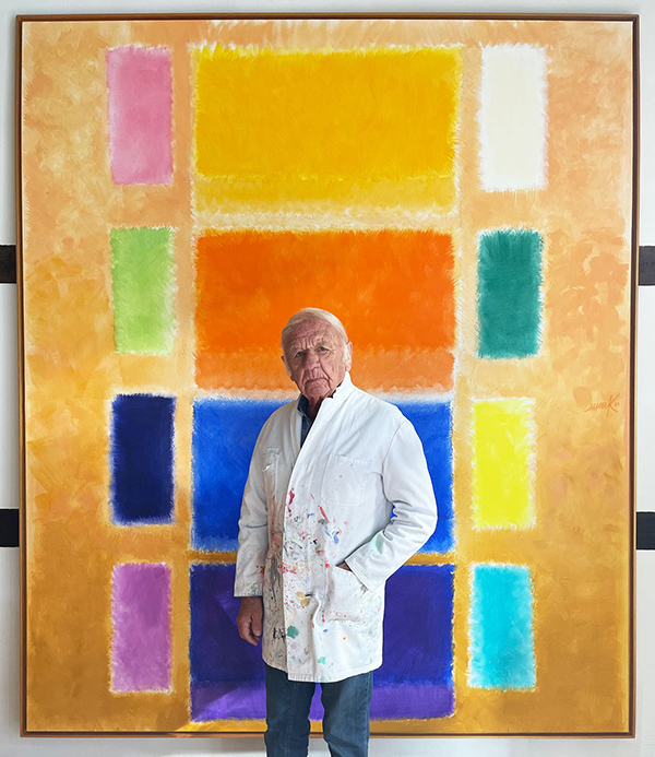 Portrait d'Heinz Mack