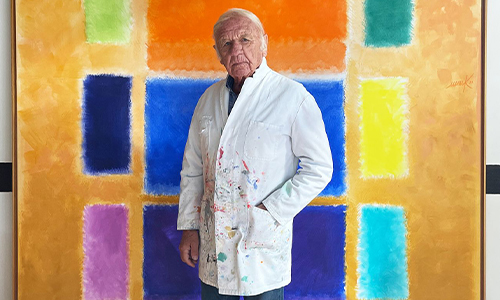Heinz Mack à la Maison La Roche