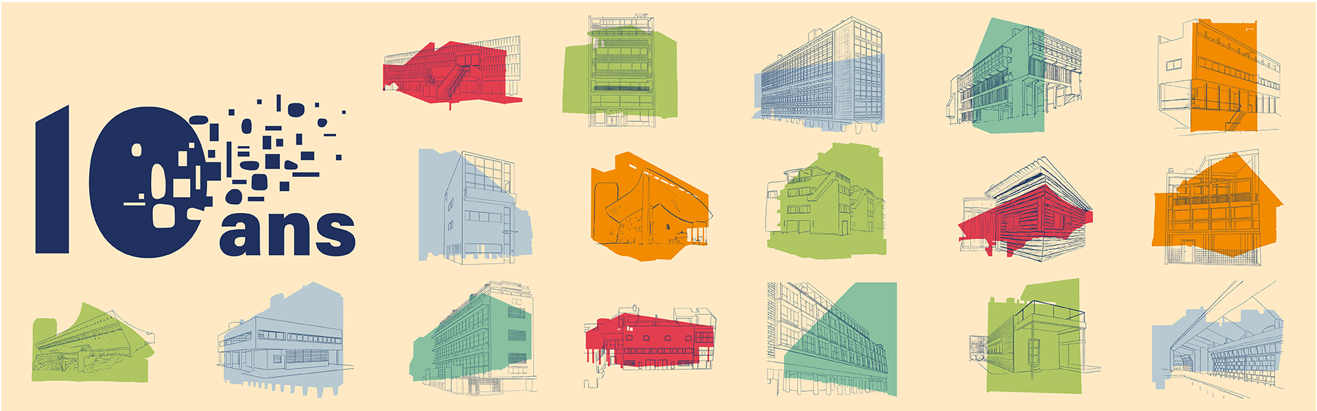 L'Œuvre de  Le Corbusier au Patrimoine mondial :  10 ans d'inscription